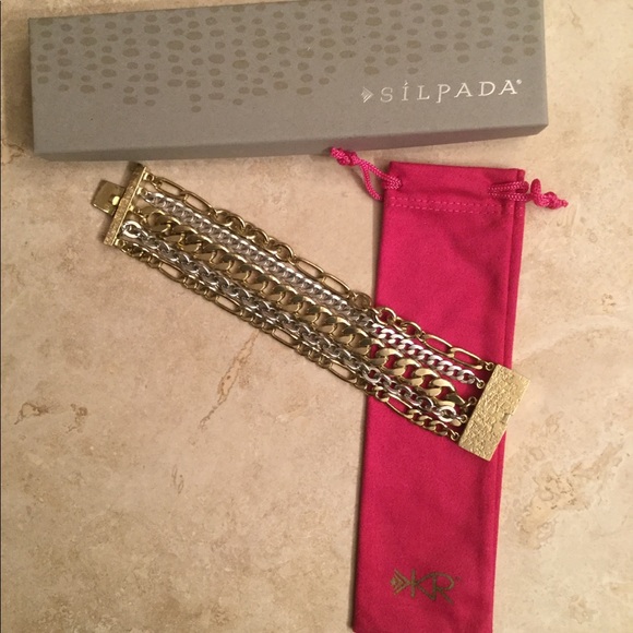 Silpada KR Tough Luxe Bracelet - Picture 1 of 2